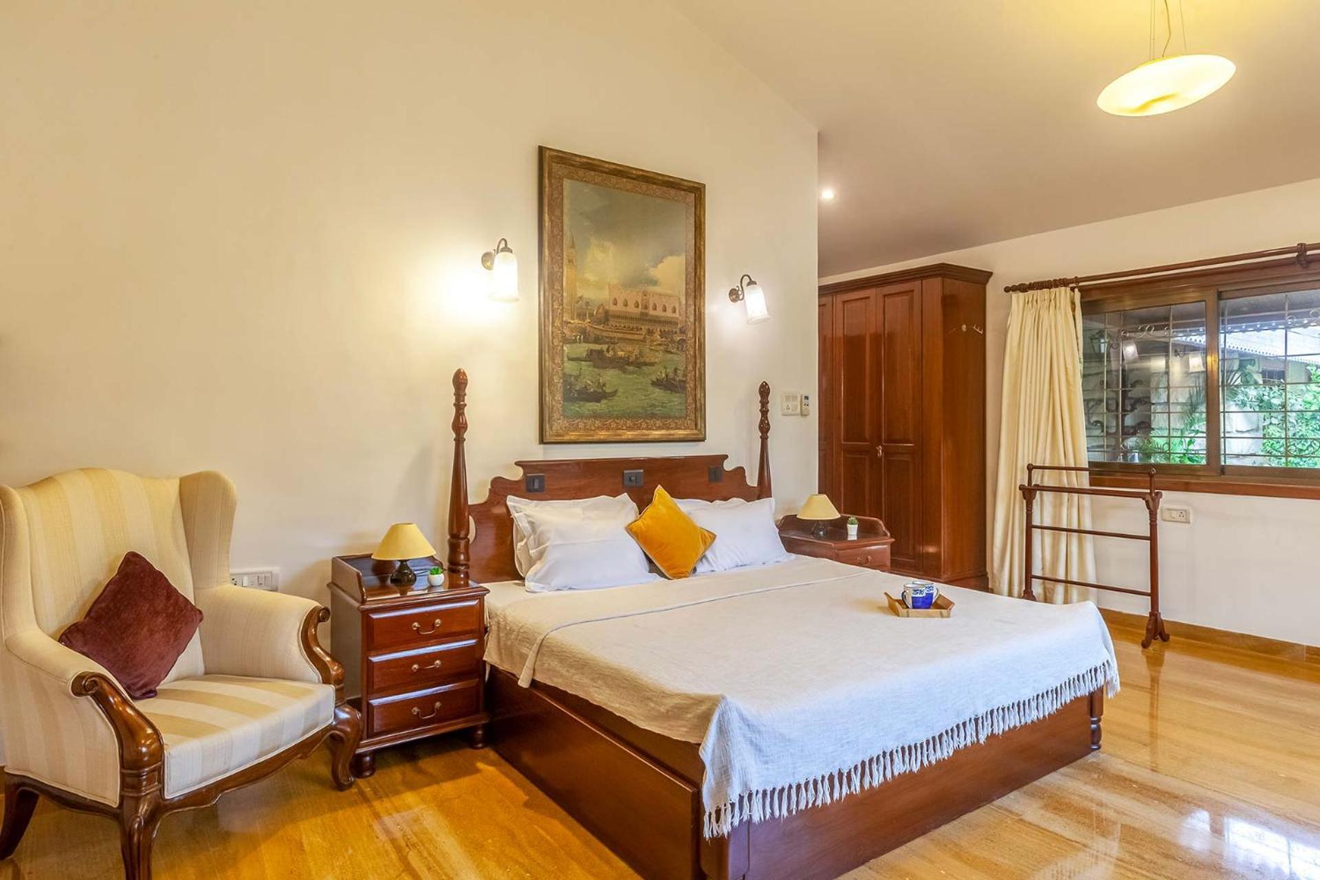 Stayvista'S Casa Palmera - Pet-Friendly Villa With Pool, Garden With Gazebo, And Indoor & Outdoor Games Alībāg Ngoại thất bức ảnh